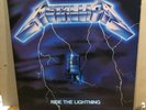 Metallica ?Ride The Lightning Megaforce Records MRI 769 First Pressing LP 1984