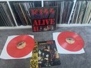 KISS - Alive II - UK  Pressing  RED Vinyl