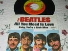 The Beatles-All You Need Is Love/Baby You're A Rich Man-Vinyl 45 w/PictureSleeve