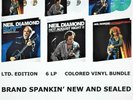 NEIL DIAMOND HOT AUGUST NIGHT 1, 2, 3 - 6LP COLORED-VINYL LIMITED EDITION BUNDLE