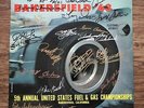 AUTO-BAKERSFIELD 63-MOONEYES-HOT ROD RECORDS-NHRA-DRAG RACING RECORD LP