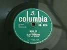 CLIFF RICHARD AND THE DRIFTERS MOVE IT 1958 UK PRESS 78 RPM RECORD EX/EX