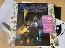 PRINCE 1984 US LP PURPLE RAIN WITH HYPE STICKER, POSTER & INNER SLEEVE