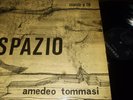 AMADEO TOMMASI : SPAZIO RARE LIBRARY LP 1973 CENACOLO M 719 ITALY