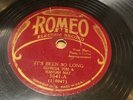 BLUES 78 Georgia Tom & Hannah May IT'S BEEN SO LONG/RENT MAN BLUES Romeo 5041