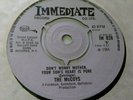 THE McCOYS : Don't Worry Mother your sons heart is pure : uk immediate 7