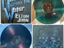 ELTON JOHN Madman Across The Water RARE Translucent BLUE / RED EX/VG 1st Press