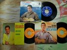 2 ELVIS PRESLEY  French 45s & 1 EP. Too Much, King Creole, Flaming Star & Summer