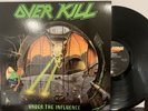 Overkill ?– Under The Influence LP 1985 Megaforce Worldwide ?– 781 865-1 NM/NM