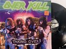Overkill ‎– Taking Over LP 1987 Noise International ‎– N 0069 EX/EX Germany
