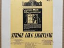 LONNIE MACK Strikes Like Lightning 1985 TEST PRESSING LP Stevie Ray Vaughan SRV