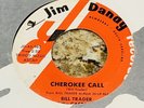 BILL TRADER and the CASTAWAYS on JIM DANDY Cherokee Call POPCORN 45 VG