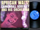 CANNONBALL ADDERLEY African Waltz LP RIVERSIDE RLP 377 DG MONO JAZZ Wynton Kelly