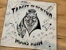 Target Of Demand Man's Ruin LP Happy Hermit Co Original 1983 Black Flag TSOL