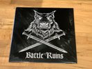 Battle Ruins Glorious Dead BLUE Vinyl LP Mind Eraser Rixe Oi Skinhead Rival Mob