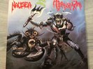 Terrorizer Nausea split LP Pink Vinyl 1st press Napalm Death Morbid Angel