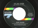 Crossover Soul 45 - Sam Baker - It's All Over - Sound Stage 7 - VG+ mp3