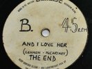 The End-And I Love Her/Ring Bell-UK EMIDISC 7