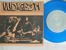 INDIGESTI SAND THROUGHT THE GREEN BC TAPES & BCT&R-2 US BLUE CLEAR VINYL VINYL 7
