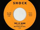 Crossover Soul 45 - Brothers Of Soul - Try It Babe/Candy - Shock - VG++ mp3