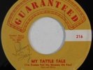 rockabilly 45 THE GALAXIES My Tattle Tale GUARANTEED VG+ HEAR eddie cochran guit