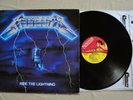 Metallica Ride The Lightning Music For Nations MFN-27 UK Press Vinyl LP 1986 EX