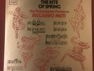 STRAVINSKY The Rite of Spring MUTI - US Angel/EMI LP TAS - SEALED MINT