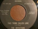 The Invictors - This Thing Called Love / The Wiggle (TPE 8217) Atlanta DooWop