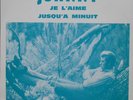 JOHNNY HALLYDAY JE L'AIME 45 tours JUKE BOX 1966  EX