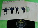 THE BEATLES : Help - Original 1965 1st press UK Y/B mono LP VG/EX 208d