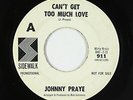 Northern Soul 45 - Johnny Praye - Can't Get Too Much Love - Sidewalk - rare