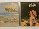 Neil Young-On The Beach 1974 & Live Rust (Crazy Horse) 1979 Vinyl LPs VG+