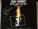 David Bowie SIGNED RARE 30th Anniversary ZIGGY RED Double LPS w/ POSTER and COA