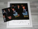 Rolling Stones - 12x5 Clear Vinyl LP + Signed Lithographic, NEU & OVP (D)