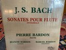 Pierre Verany Stereo 2-LP PV 85041 Bach/Bardon 'Flute Sonatas' NM France Shrink