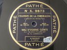 Yvonne Curti Violin Chanson de la Esmeralda 78RPM Pathe X.9873 #Listen#