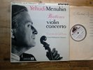 Menuhin Beethoven Violin Concerto EX Vinyl Record ASD 377 White/Gold Label Ed1