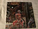 IRON MAIDEN SOMEWHERE IN TIME LP/VINYL CLEAN VINYL VERY NICE.EDDIE LIVES SAMSON.