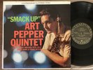 ART PEPPER QUINTET   SMACK UP   LP-60 ORIG-CONTEMPORARY STEREO-S 7602-DG-TOUGH