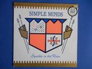 SIMPLE MINDS - WHITE VINYL LP - SPARKLE IN THE RAIN