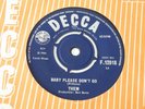 THEM 'BABY PLEASE DON'T GO / GLORIA' 45 UK DECCA 1964 VAN MORRISON FIRST PRESS