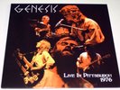 GENESIS - LIVE IN PITTSBURGH 1976 - 2LP RARE CONCERT ALBUM PHIL COLLINS V117
