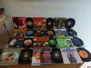 48x BEAT ROCK 'N' ROLL SINGLES KINKS BUDDY HOLLY TED HEROLD ELVIS 7
