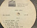 1988 MASTERFONICS NASHVILLE ACETATE TEST PRESSING MCA RECORDS: JOHNNY GIMBLE