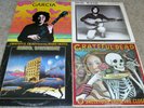 GRATEFUL DEAD: 4 LP Lot; SKELETONS FROM THE CLOSET; MARS HOTEL; GARCIA; BOB WEIR