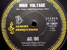 AC/DC - HIGH VOLTAGE / SOUL STRIPPER  -  1975 AUSSIE 7'' SINGLE - EXCELLENT
