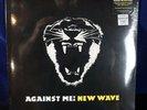 AGAINST ME New Wave 180g YELLOW COLORED VINYL LP & CD/stickers (MINT/SEALED/NEW)