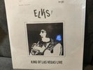 ELVIS PRESLEY   KING OF LAS VEGAS LIVE LP   HAZBIN RECORDS NO. 351   SEALED