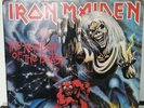 Iron Maiden Number Of The Beast Vinyl LP Ex/Ex UK black labels