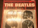 The Beatles: A Hard Day's Night Vintage Vinyl Record in the Shrink